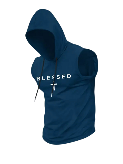 Blessed Sleeveless Hoodie