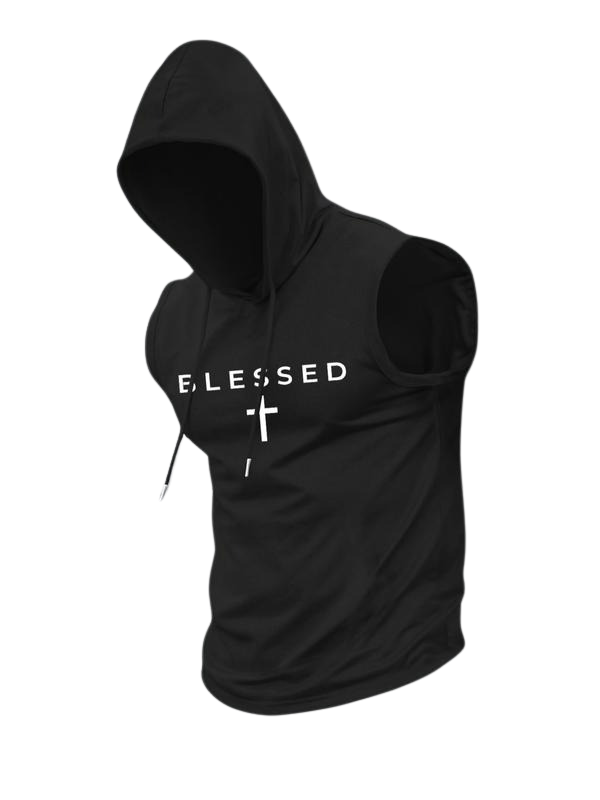 Blessed Sleeveless Hoodie