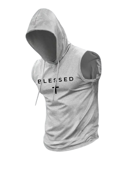 Blessed Sleeveless Hoodie